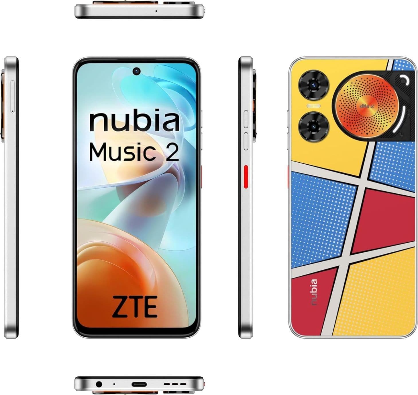 ZTE Nubia Music 2 4+128GB 6.7" Pop Art EU - 6