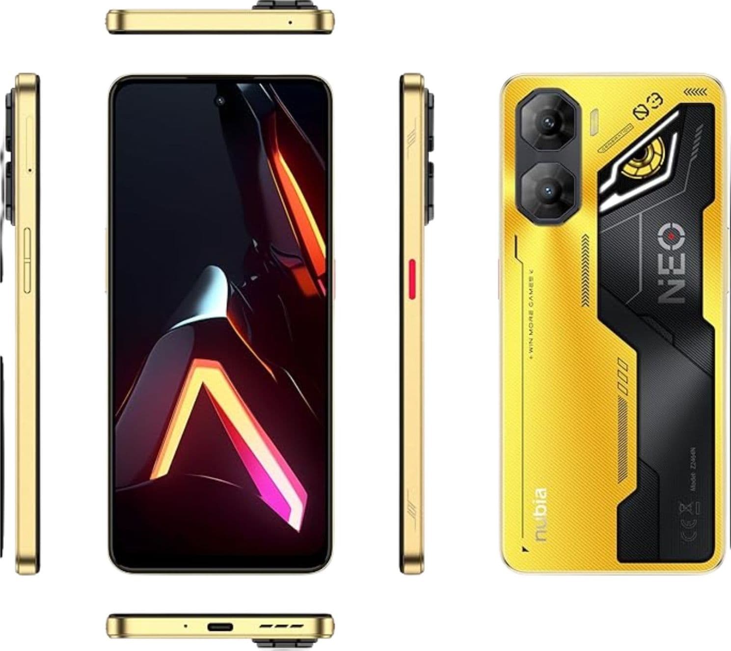 ZTE Nubia Neo3 8+256GB 6.72" 5G Titanium Gold ITA - 3