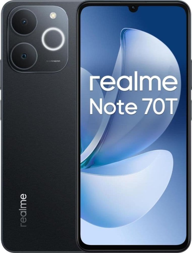 Realme Note 70T 4+256GB 6.74" 4G Obsidian Black EU - 2