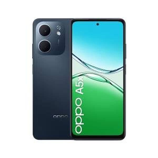 OPPO A5x 4+128GB 6.67" 4G Black Blue DS TIM - 1