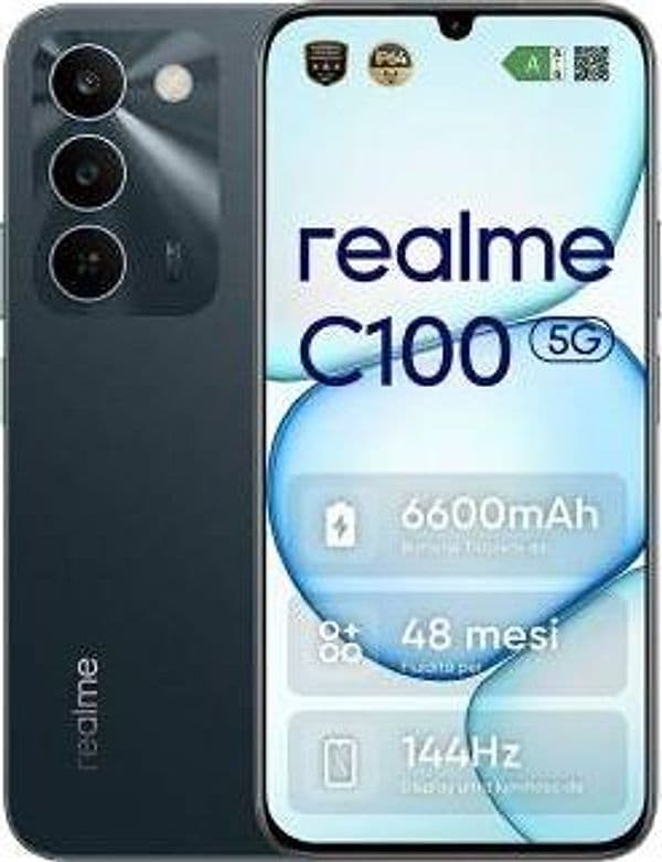 Realme C100 4+128GB 6.8" 5G Sprouting Green DS ITA
