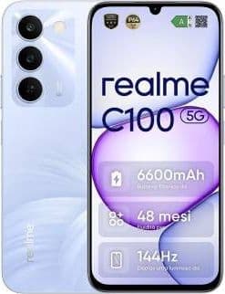 Realme C100 4+128GB 6.8" 5G Blooming Purple DS ITA