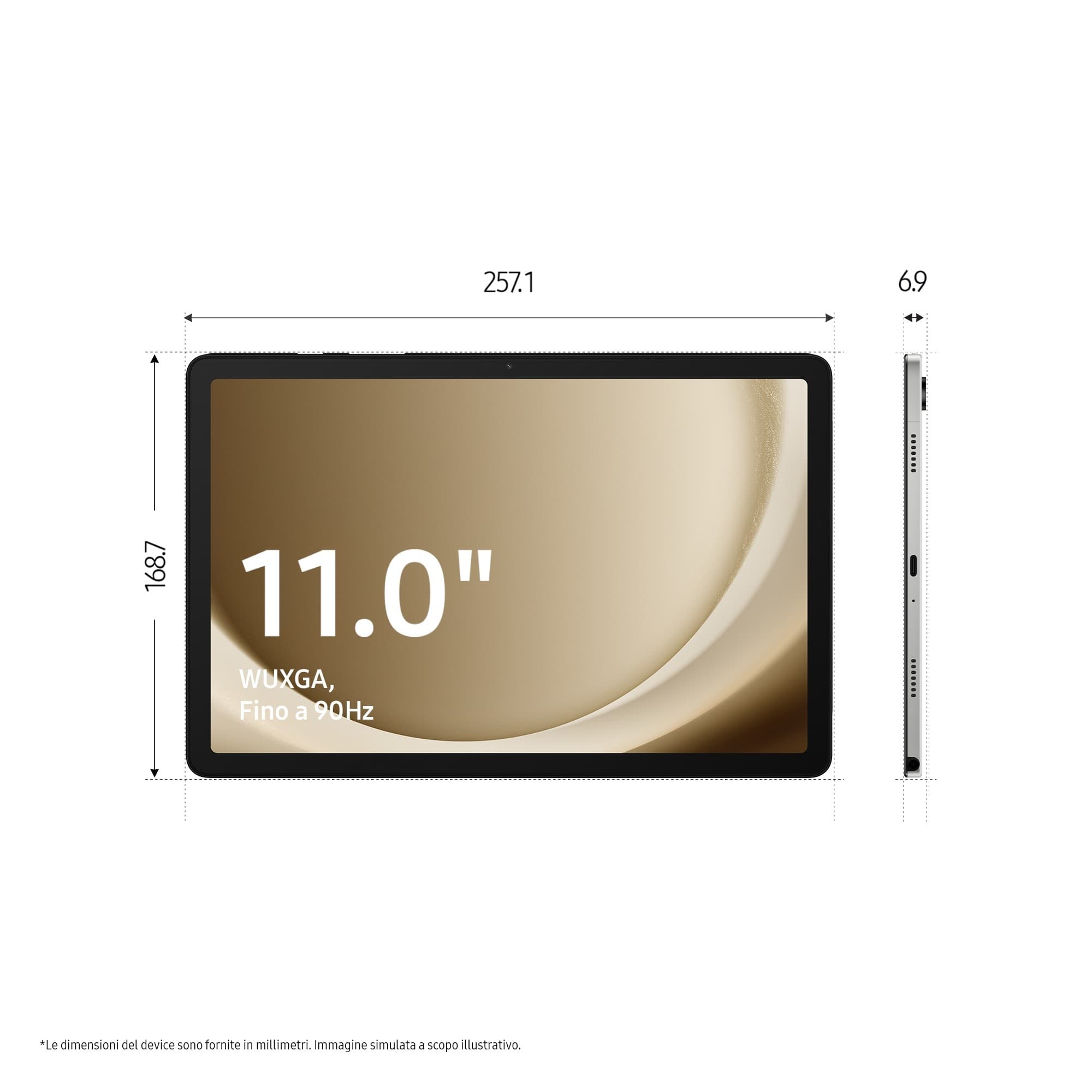 Samsung Tab 11" A9+ 6+128GB Graphite ITA SM-X210 - 4