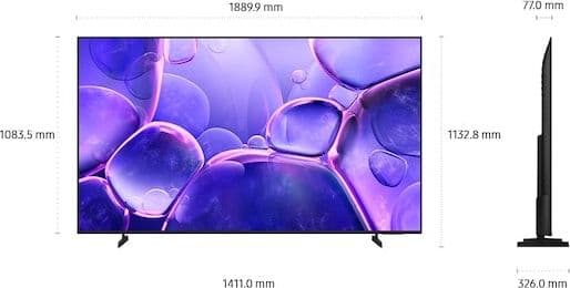 Samsung TV Led 85" UHD 4K Smart TV Cl.G UE85U8072 - 5