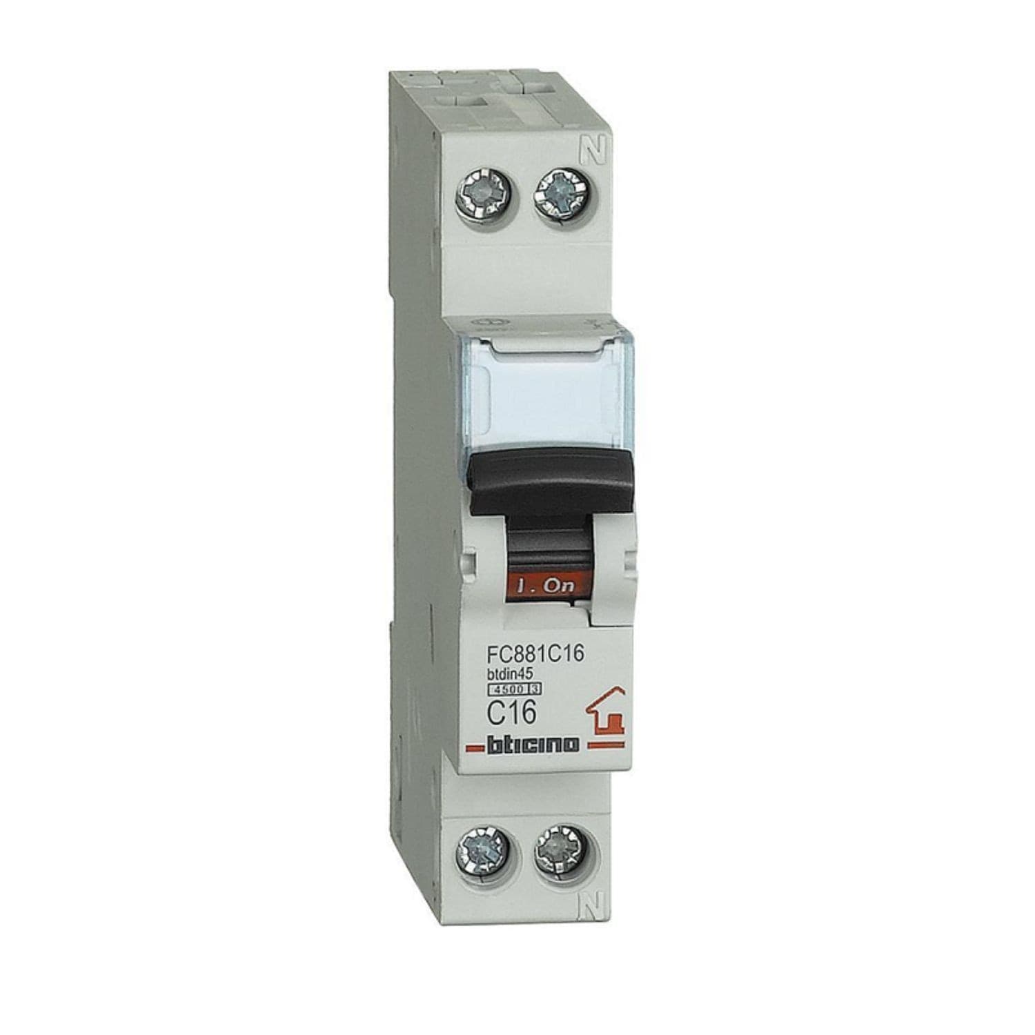 BTicino Inter. Magnetotermico 1 Din C 16A FC881C16 - 1