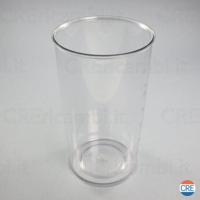 Bicchiere Trasparente 600ml per Frullatore Immersione Minipimer, Multiquick Braun - 2