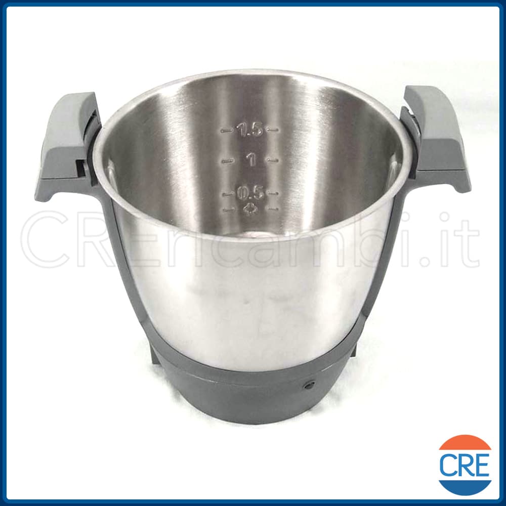 Ciotola Acciaio Cottura per KCook CCC200, CCC201, Chicco KCP815 - 2