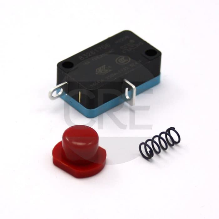 Pulsante Colpo Aria Fredda con Micro, Molla per Parlux 385, 3200, 3500, 3800 - 2