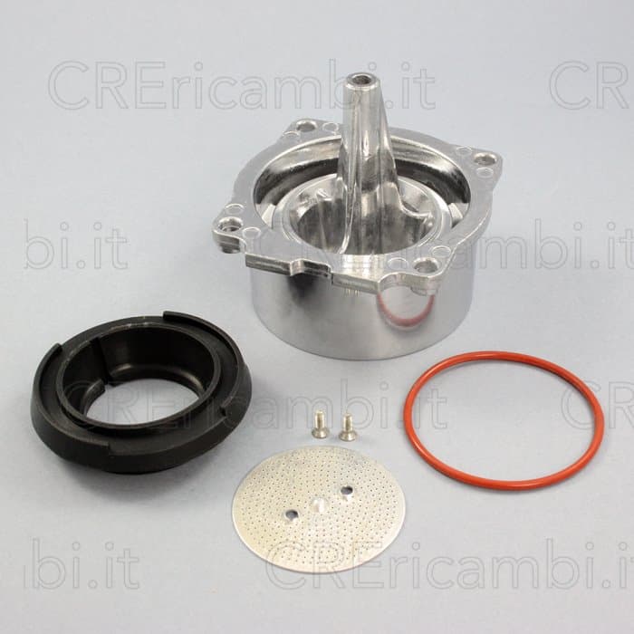 Kit Caldaia Inferiore 4 Fori Non Filettata con Guarnizioni, Doccetta per Via Veneto, Magic, Armonia, Cappuccino - 2