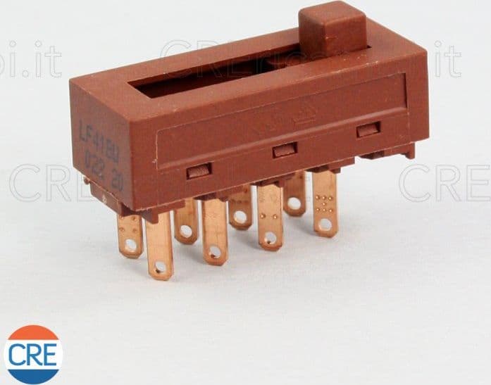 Interruttore Motore 3 Velocità, 8 Contatti per Cappa Aspirante Elica, Electrolux, HIsense - 2