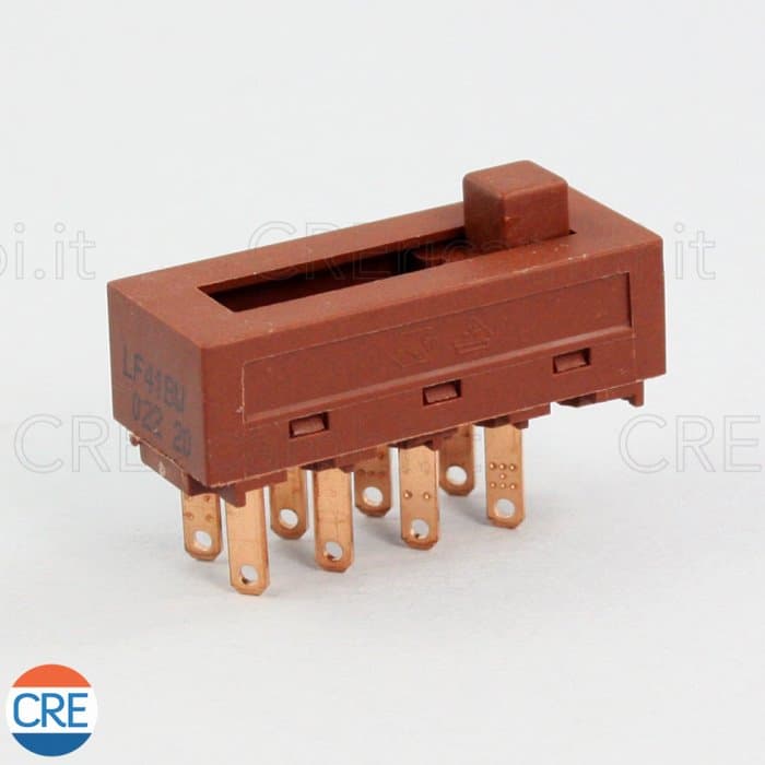 Interruttore Motore 3 Velocità, 8 Contatti per Cappa Aspirante Elica, Electrolux, HIsense - 2