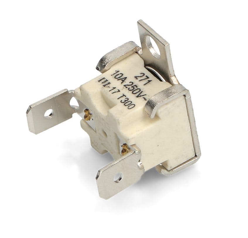 Termostato di Sicurezza in Ceramica 300°C NC per Forno Aeg Rex Electrolux 3570560015 - 2
