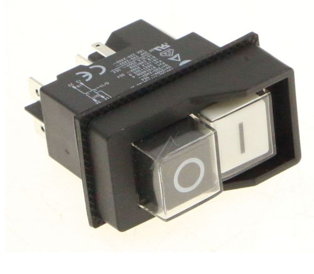 Interruttore KJD17 Contatti 4+1 per Affettatrice Grattugia Tritacarne - 2
