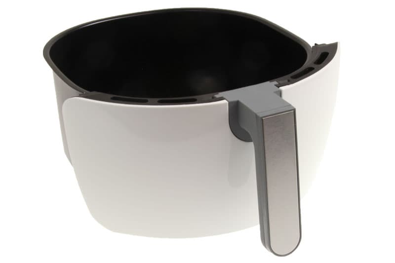 Contenitore Bianco con Maniglia (V.2) per Friggitrice Airy Fryer Digital 4618 Ariete - 2