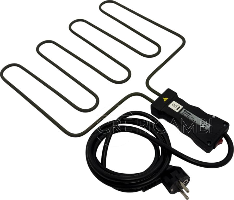 Resistenza 2300W 32x30cm per Bistecchiera Elettrica B/6 - 2