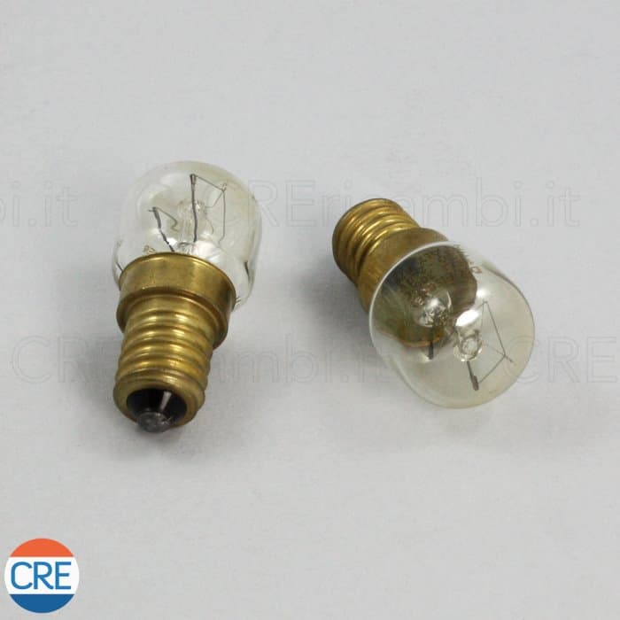 Lampadine 15W x2, Attacco E14, Bulbo Ø22 mm per Forno Elettrico - 2
