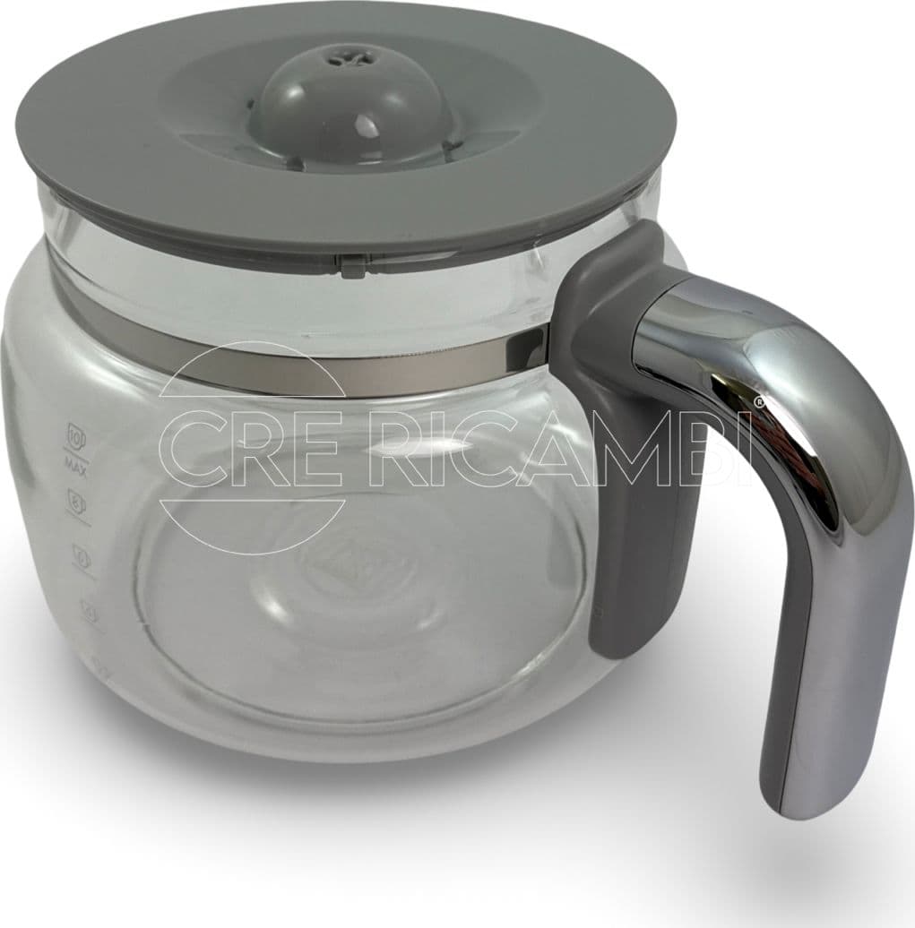 Caraffa in Vetro 10 Tazze per Macchina da Caffè Filtro Smeg DCF01, DCF02 - 2