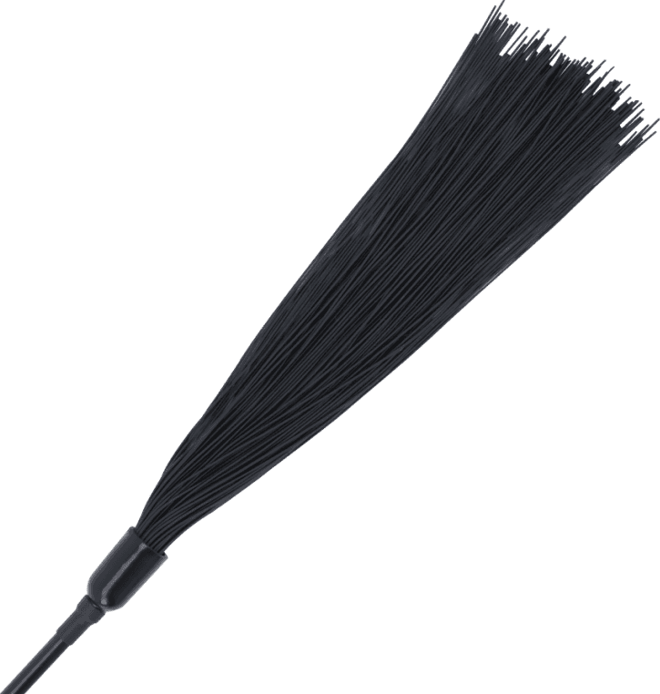 Frustino Piedino da cavalli nero 40 cm circa fetish bondage BDSM sadomaso nero - 4