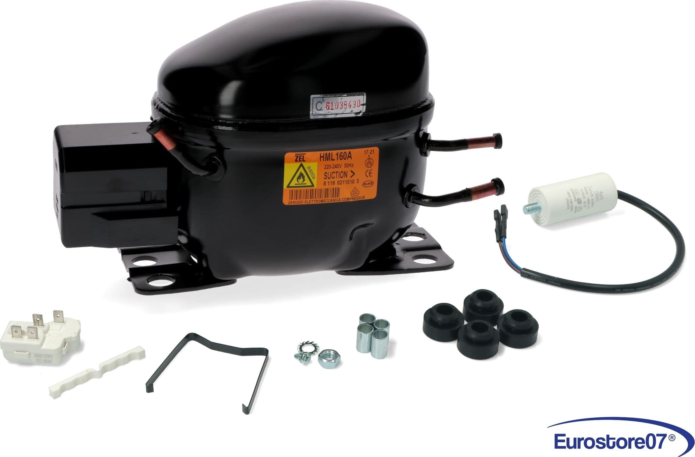 Compressore frigorifero / congelatore    zel hml160a    r600   lbp 9,20cc - 1