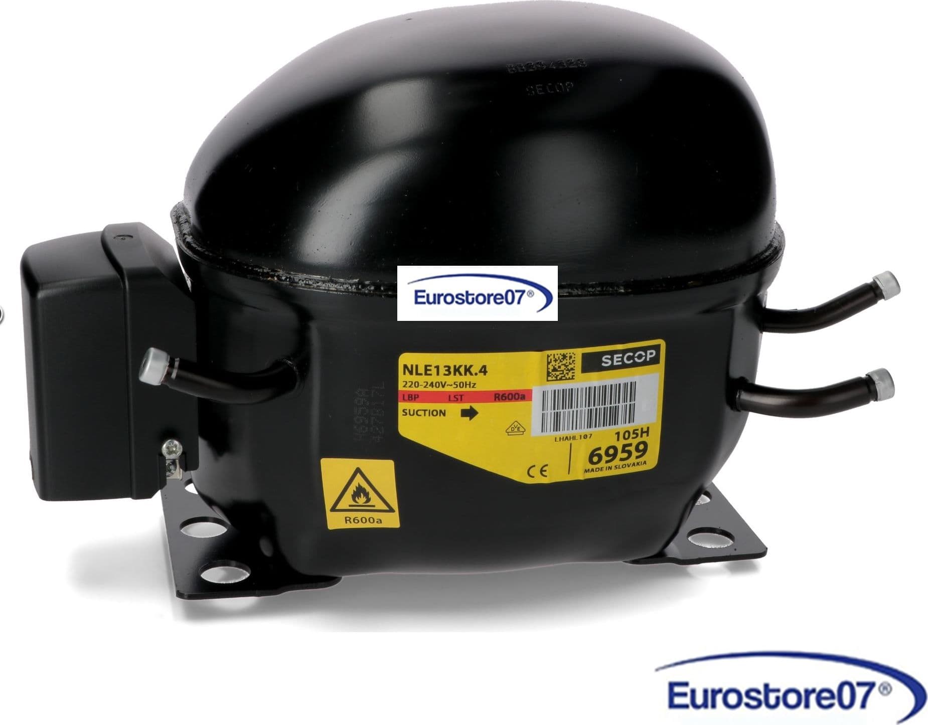 compressore frigorifero / congelatore secop nle13kk.4 r600a lbp 13.25cc