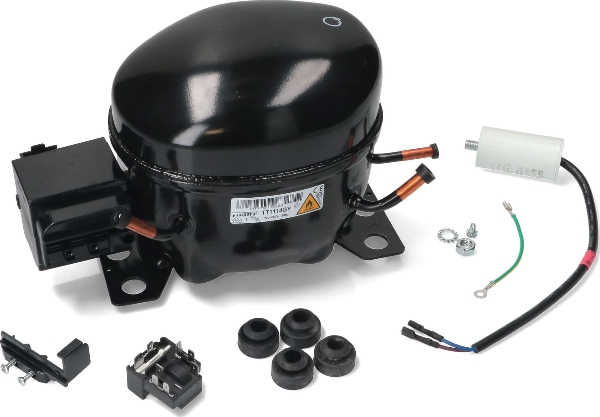 Compressore frigorifero / congelatore   jiaxipera  tt111 4gy  r600a lbp 9,60cc - 4