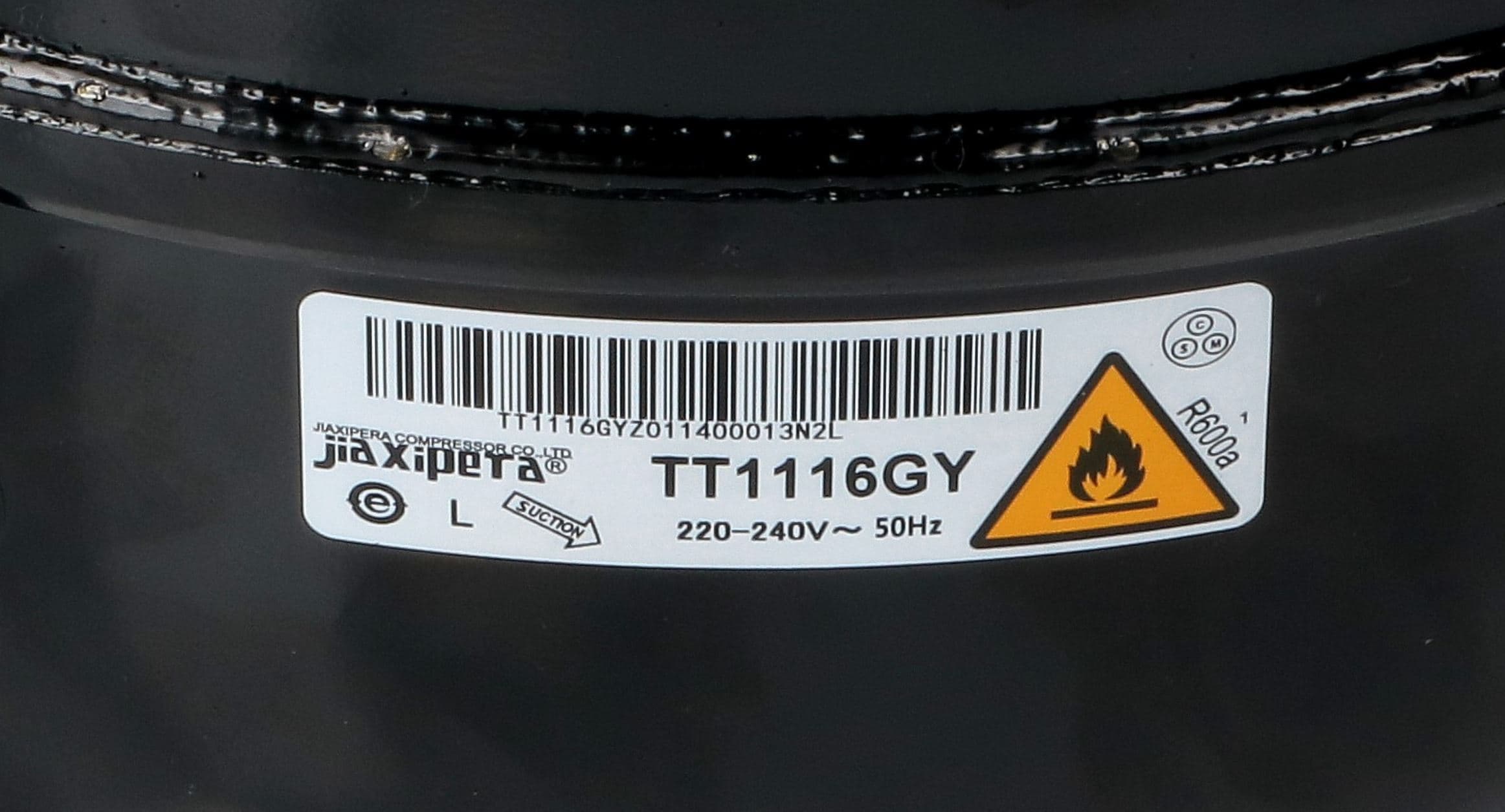 Compressore frigorifero / congelatore   jiaxipera  tt111 4gy  r600a lbp 9,60cc - 2