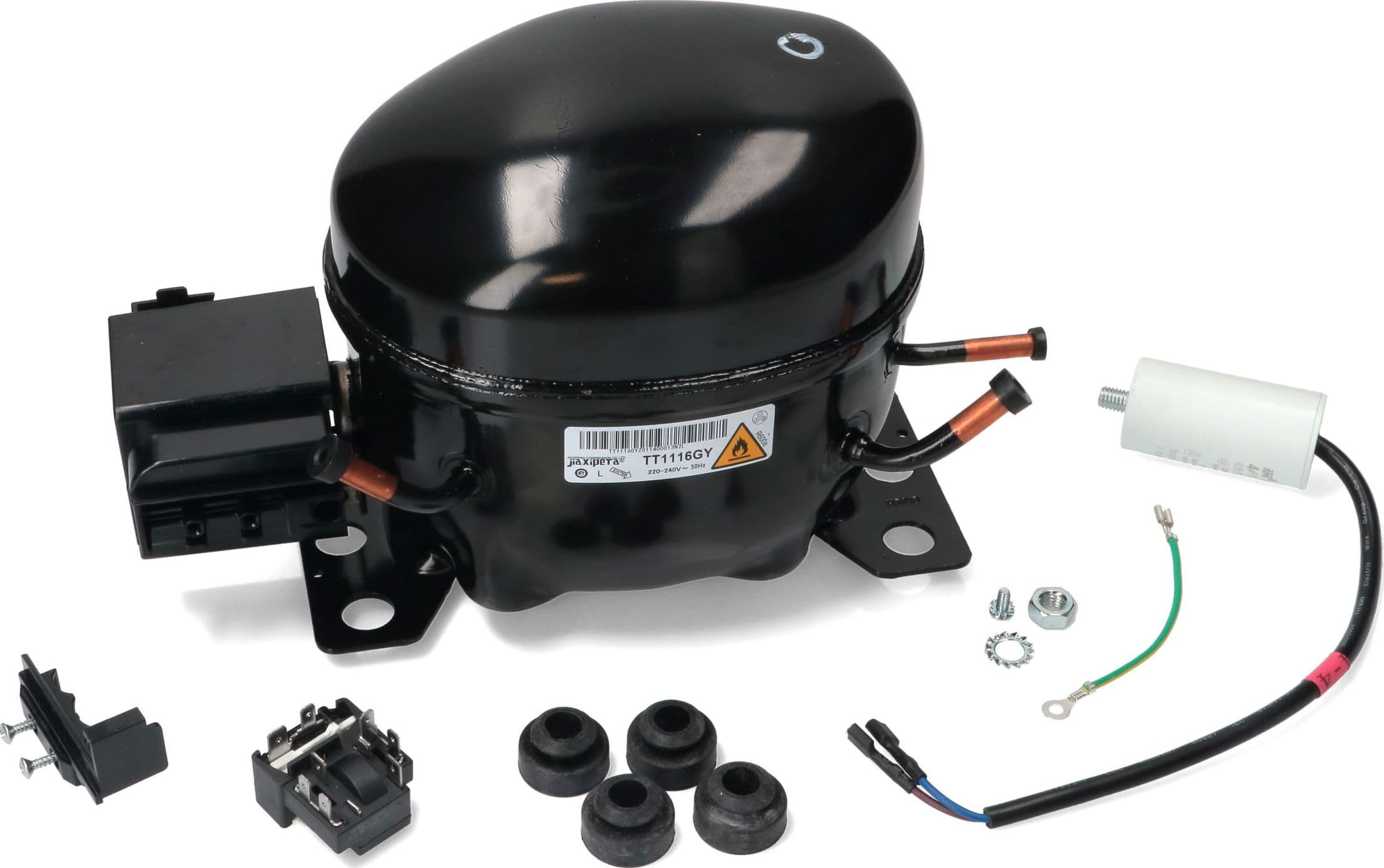 Compressore frigorifero / congelatore   jiaxipera  tt111 4gy  r600a lbp 9,60cc - 4