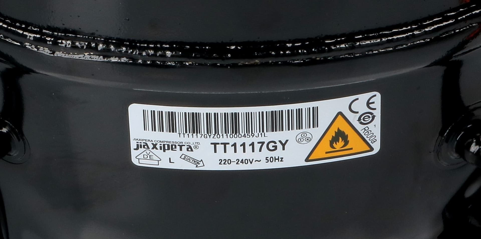 Compressore frigorifero / congelatore   jiaxipera tt1117gy r600a lbp 11,20cc - 3
