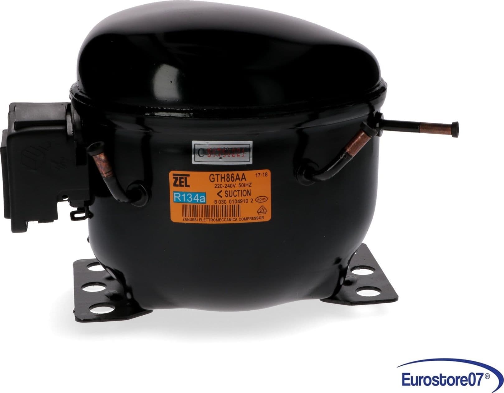 Compressore  frigorifero / congelatore / r134 zel gth86aa  GAS  r134   lbp 8,6cc - 2