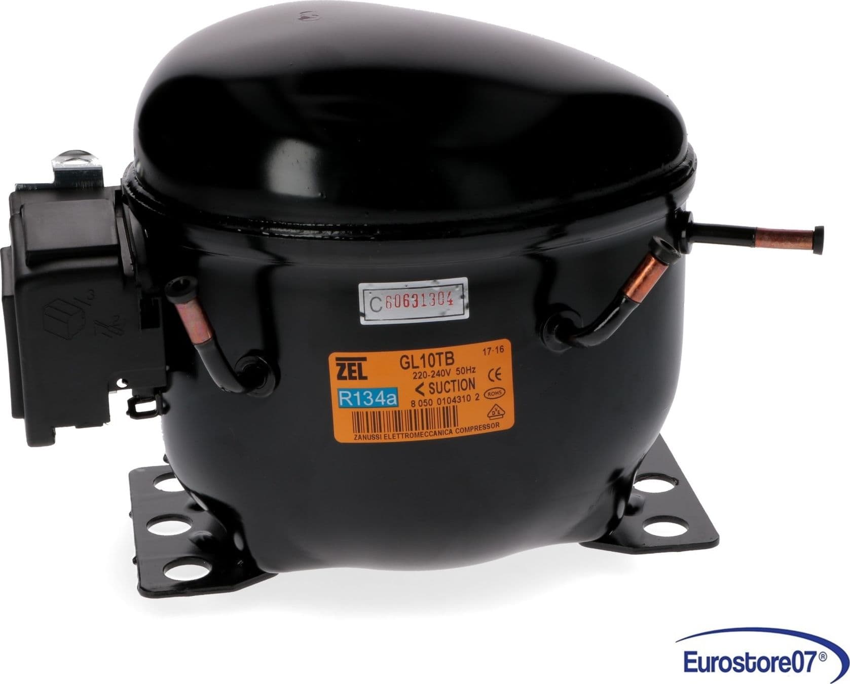 Compressore frigorifero / congelatore / zel gl10tb - gas r134 - hmbp 9,3cc