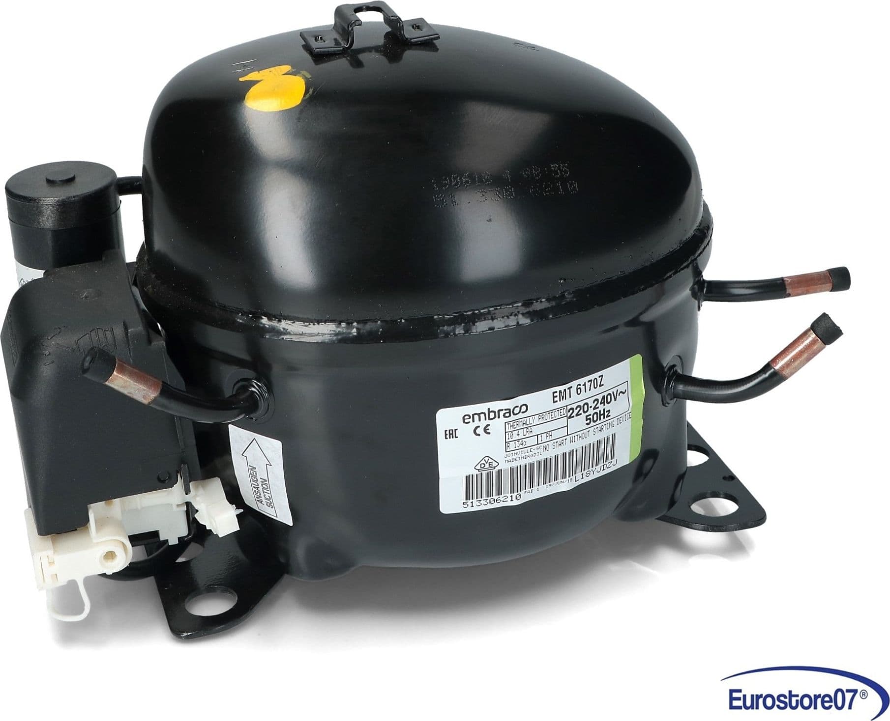 CompresSore frigorifero / congela/ embraco emt6170z - GAS r134a - mhbp 7,69cc
