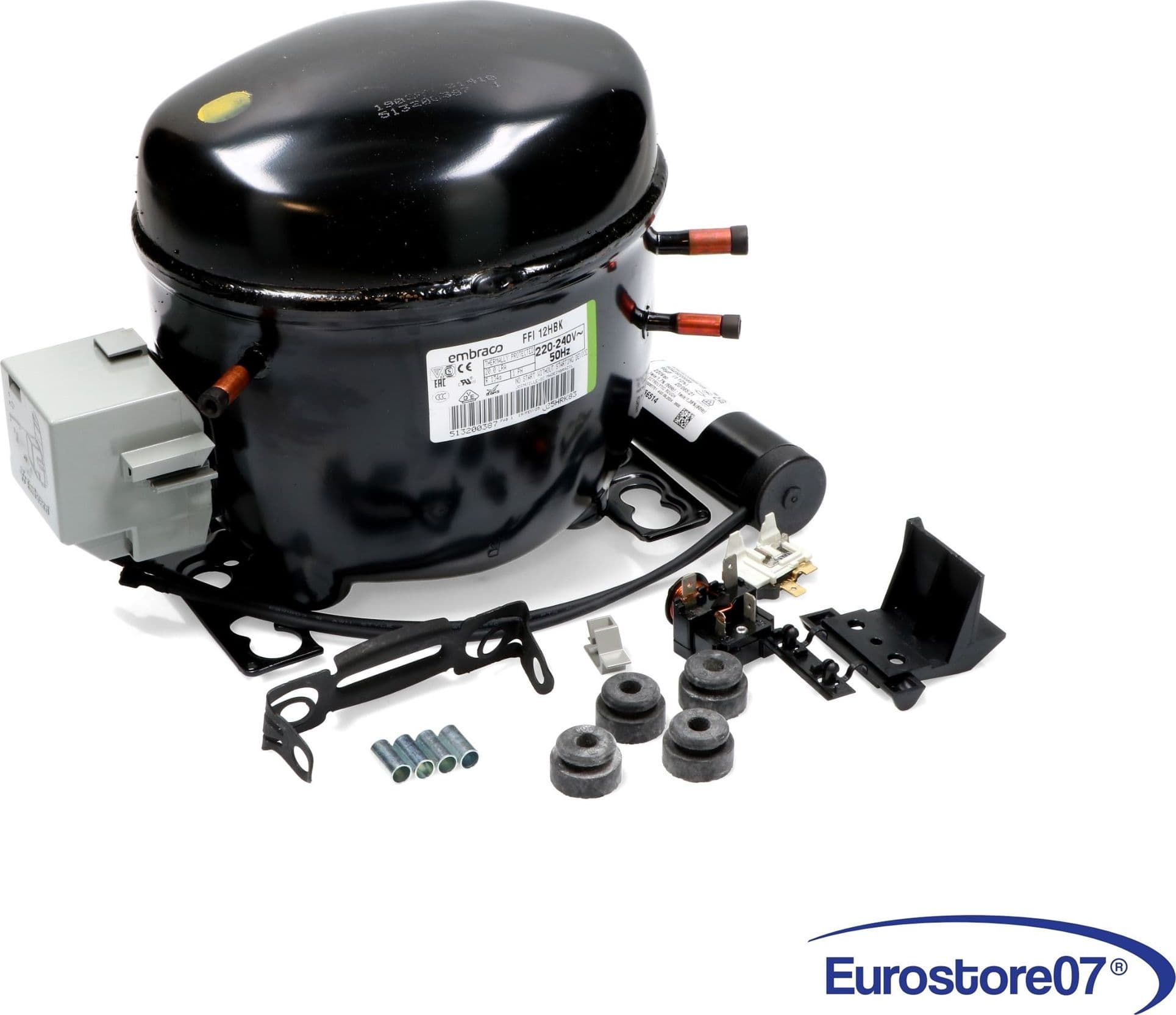 Compressore frigorifero / congelatore embraco ffi12hbk  gas - r134a --  hmbp - 1