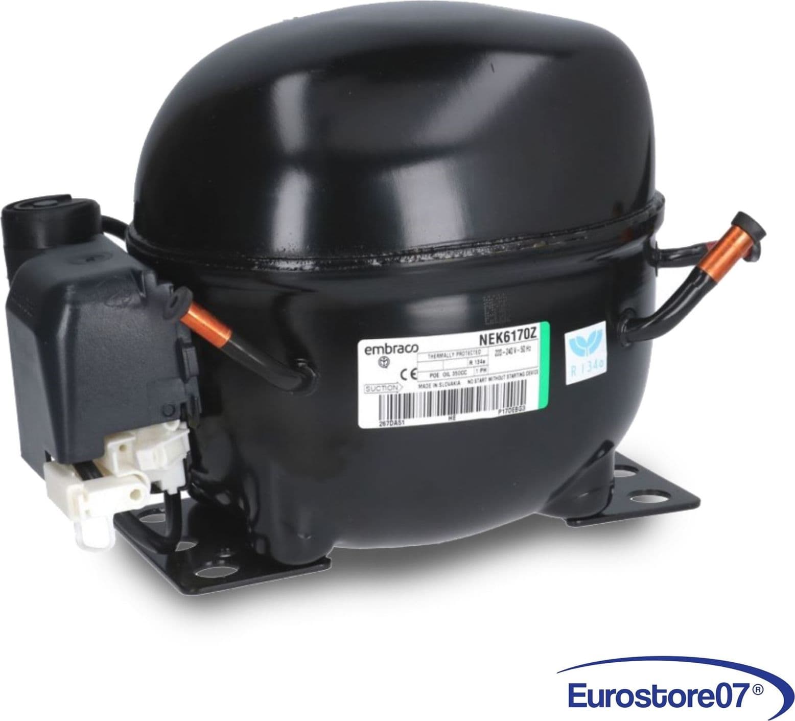 Compressore frigorifero / congelatore embraco nek6170z r134a mbp 50hz - 1