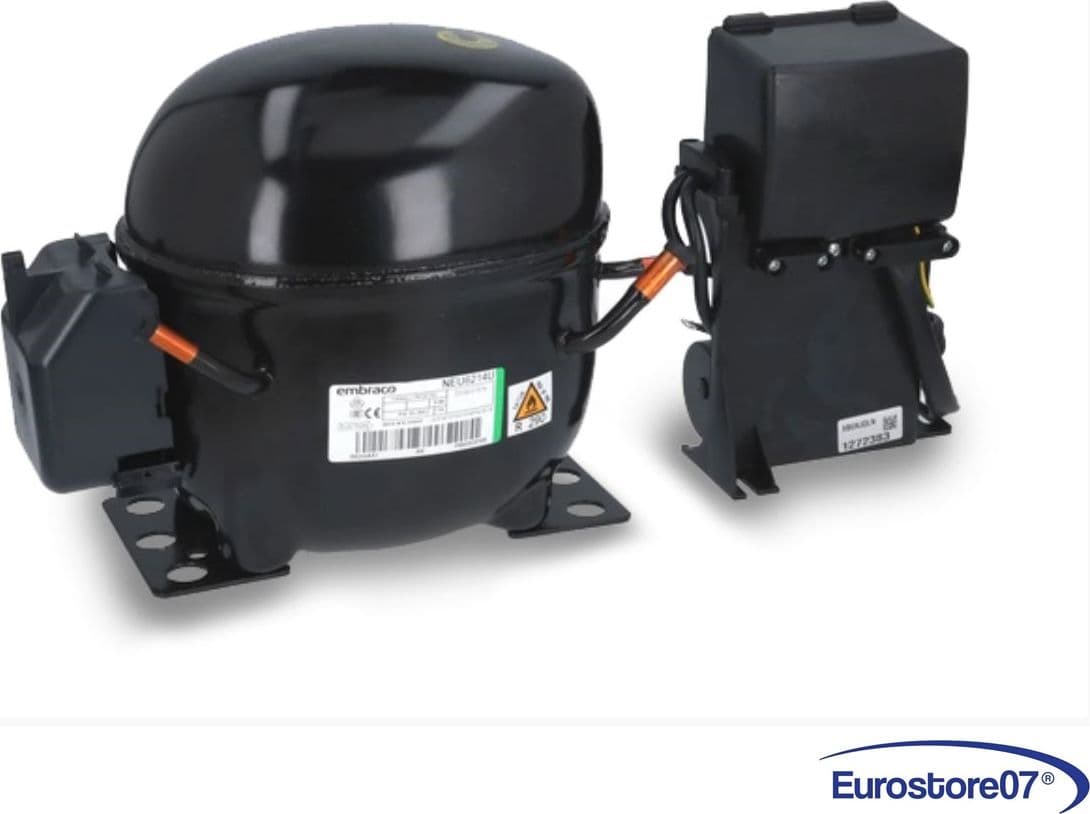 Compressore frigorifero / congelatore embraco neu6214u - gas r290 - mbp 12,12cc