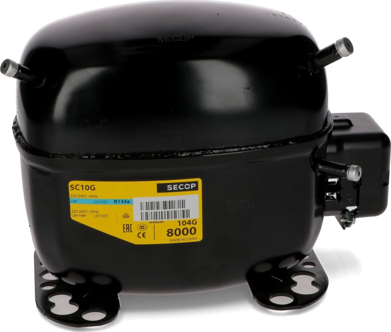 Compressore frigorifero / congelatore  secop sc10g - gas r134a -  hlbp 10.29cc - 4