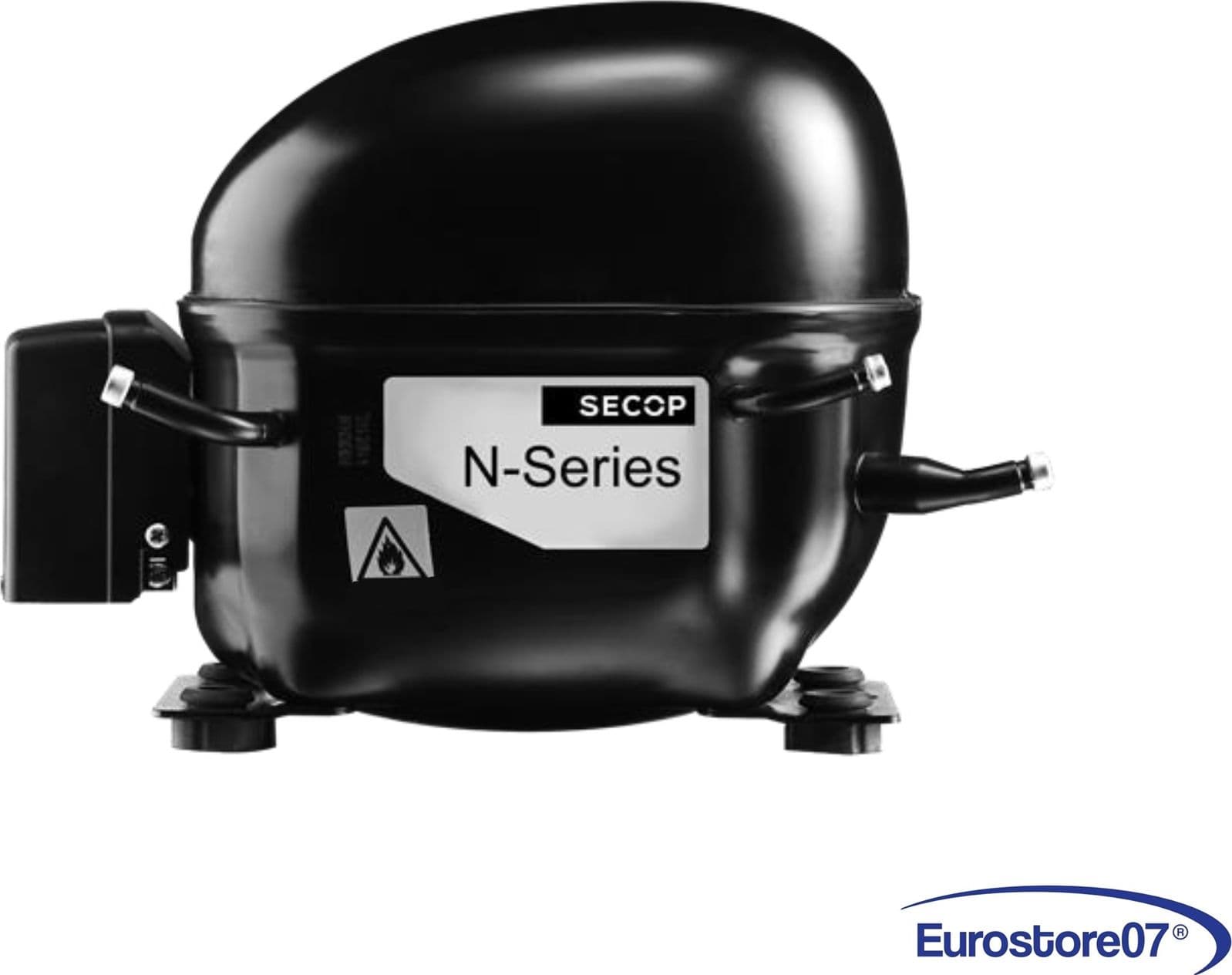 Compressore frigorifero / congelatore secop nle12.6mn - gas  r290 - mbp 12,55cc - 1