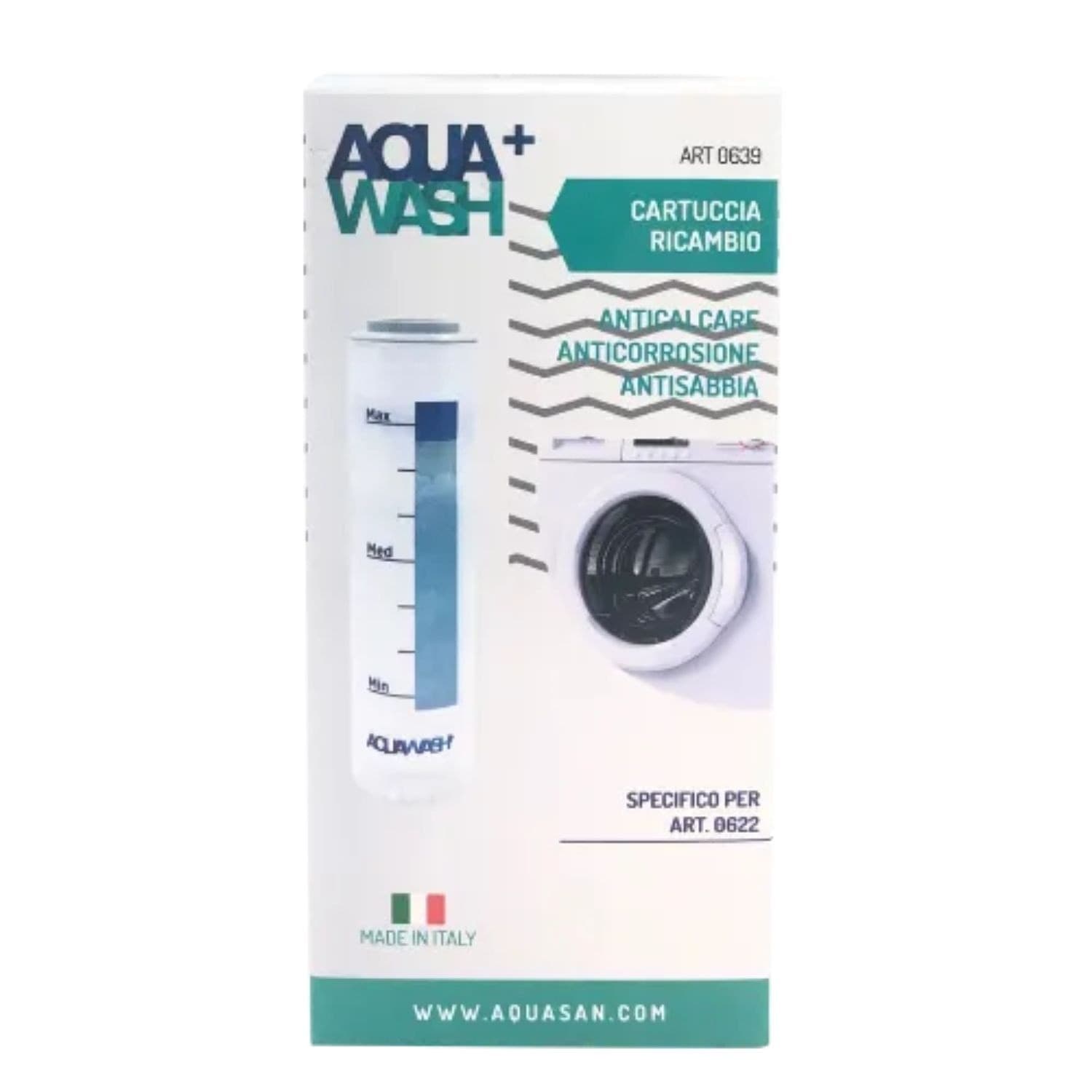 Cartuccia AquaWash+ AntiCalcare,AntiCorrosione,AntiSabbia - 2