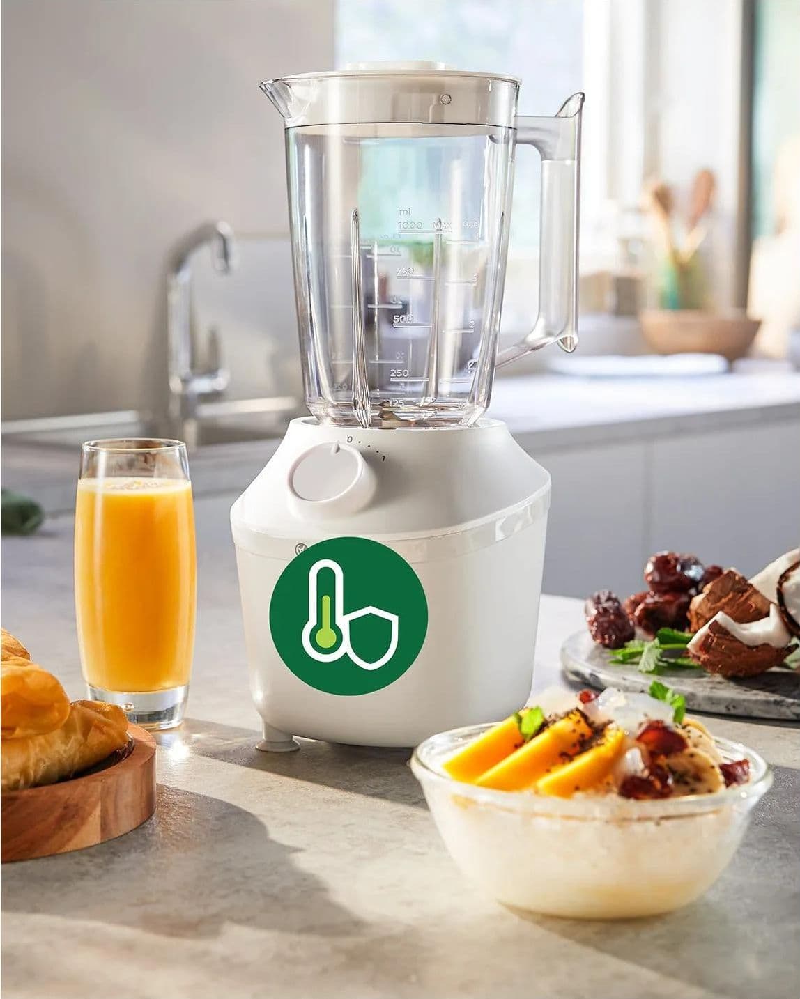 Philips Serie 3000 Series 3000 HR2041/00 Frullatore con tecnologia ProBlend, 450 W, 1,9 l - 2