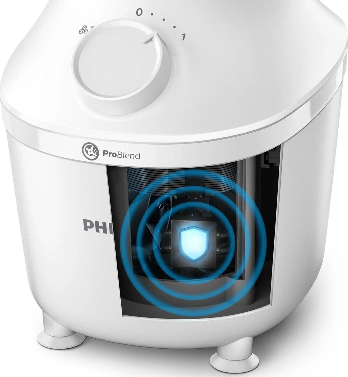 Philips Serie 3000 Series 3000 HR2041/00 Frullatore con tecnologia ProBlend, 450 W, 1,9 l - 3