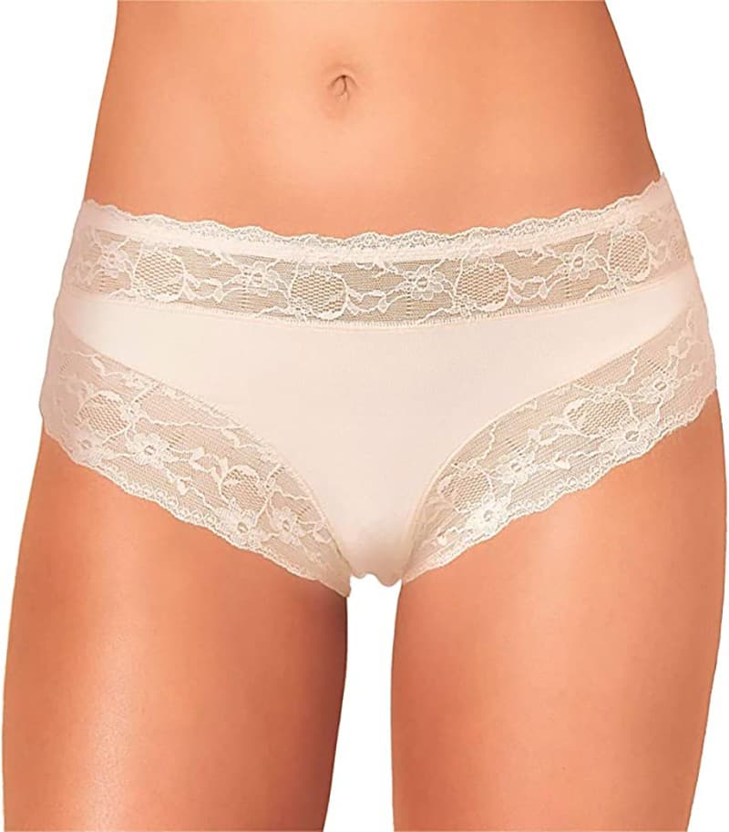 Slip midi bordo pizzo donna 742 Jadea - 8