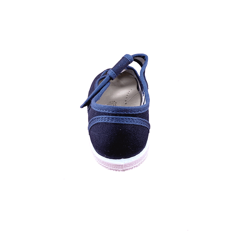 Pantofola 4 occhielli tela - 5
