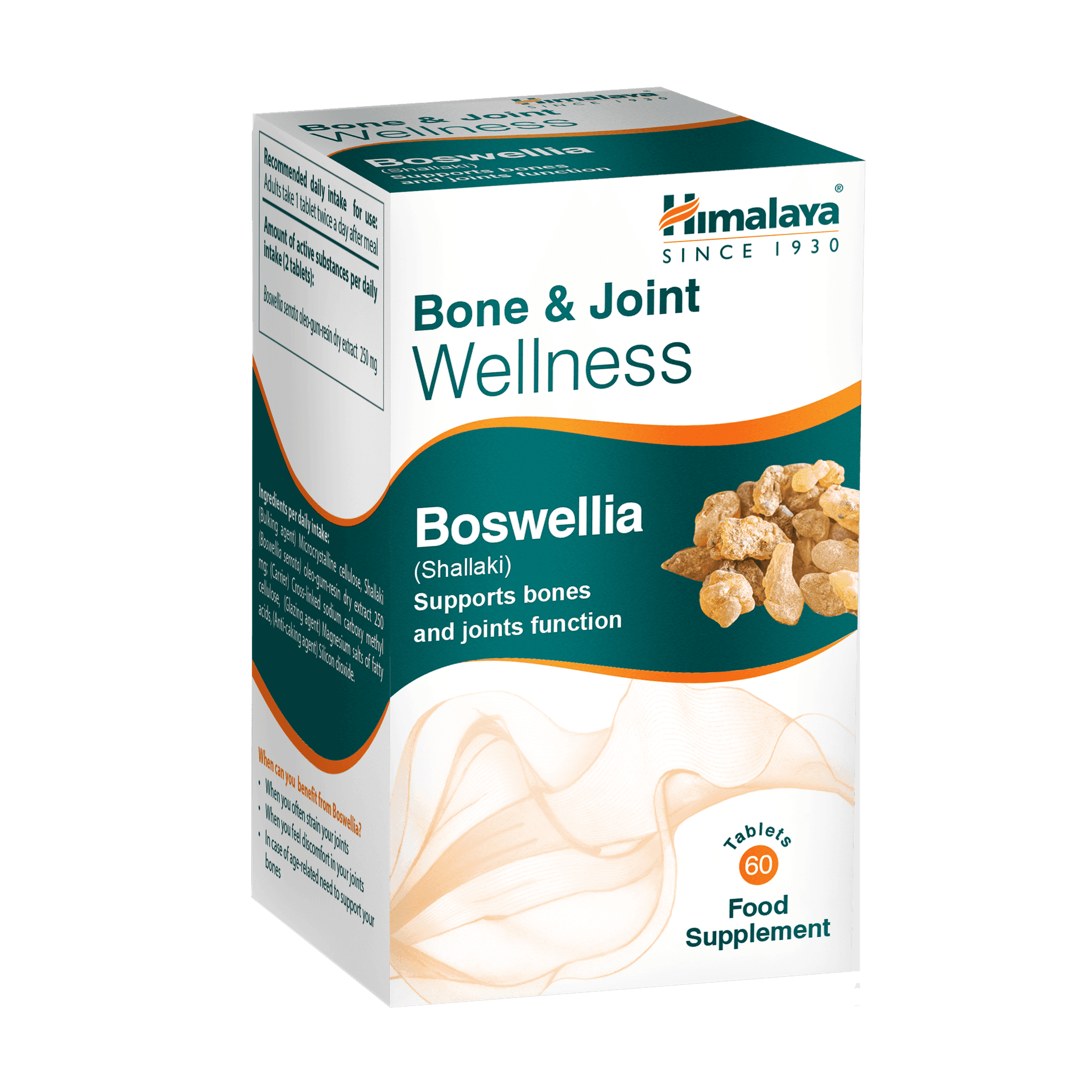 Himalaya Bone & Joint Wellness Boswellia - 60 Tablets - 2