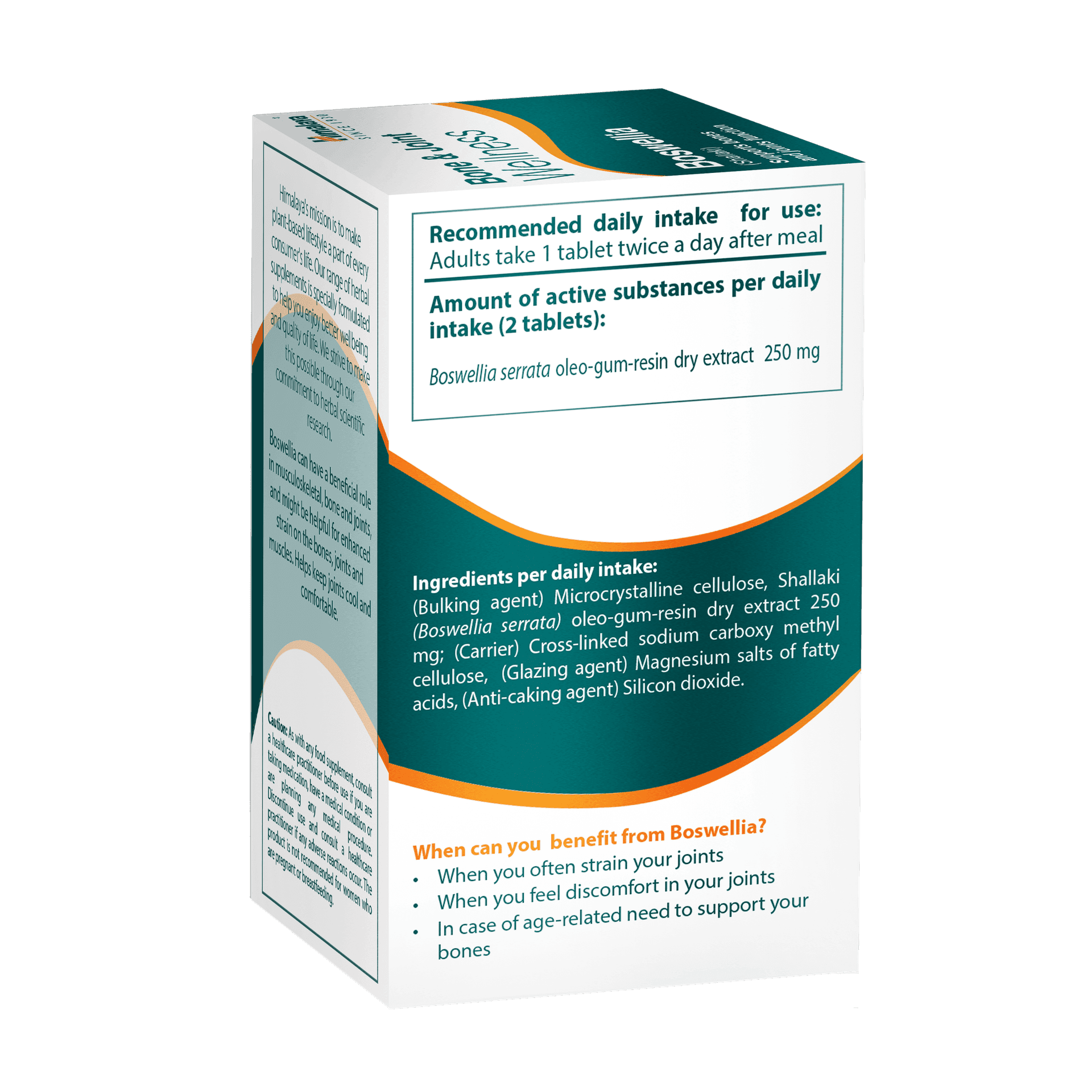 Himalaya Bone & Joint Wellness Boswellia - 60 Tablets - 3