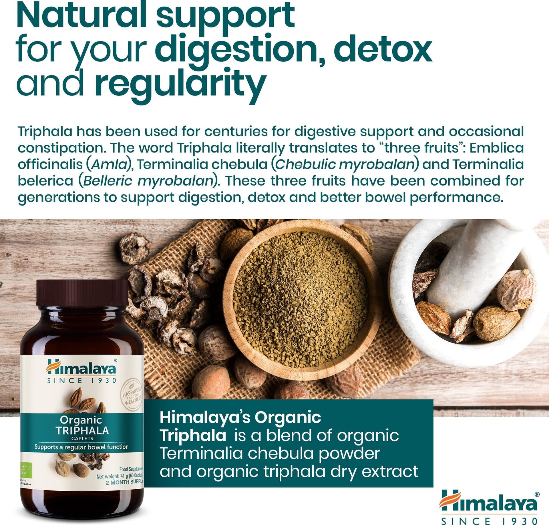 Himalaya Organic Triphala - 5