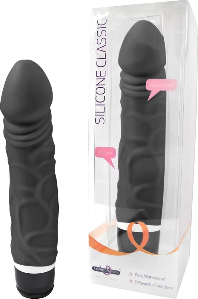 Vibratore fallo realistico Silicone Classic Seven Creations - 3