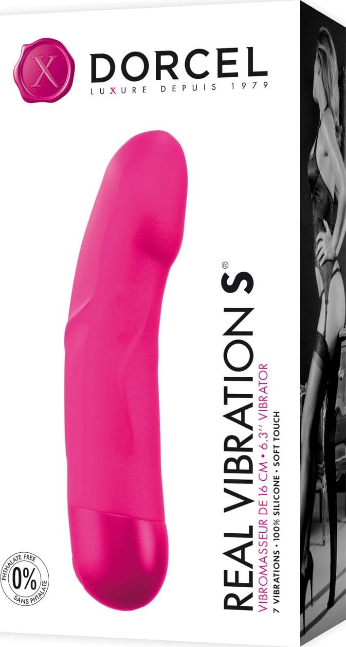 Vibratore vaginale mini Punto G spot Real Vibration S Dorcel - 8