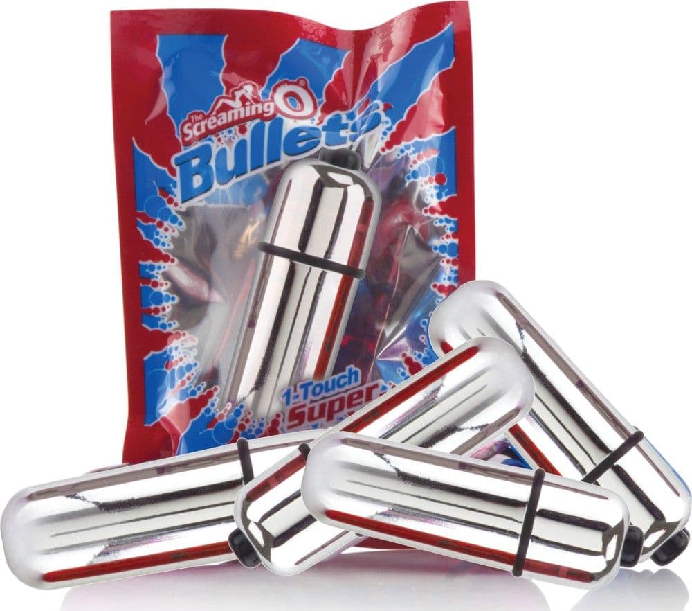 Mini vibratore Bullet Silver di Screaming O ovetto vibrante - 2