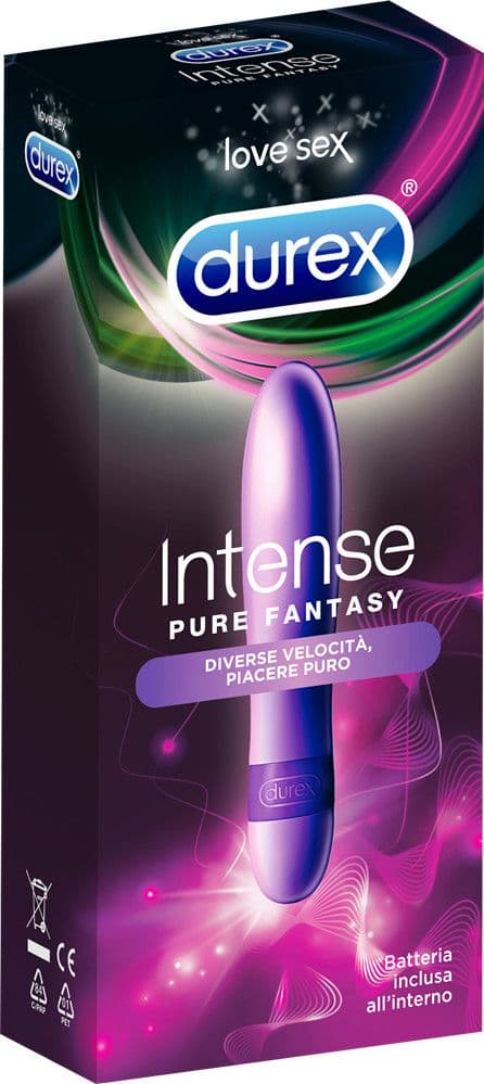Mini vibratore bullet classico Intense Pure Fantasy di Durex - 3