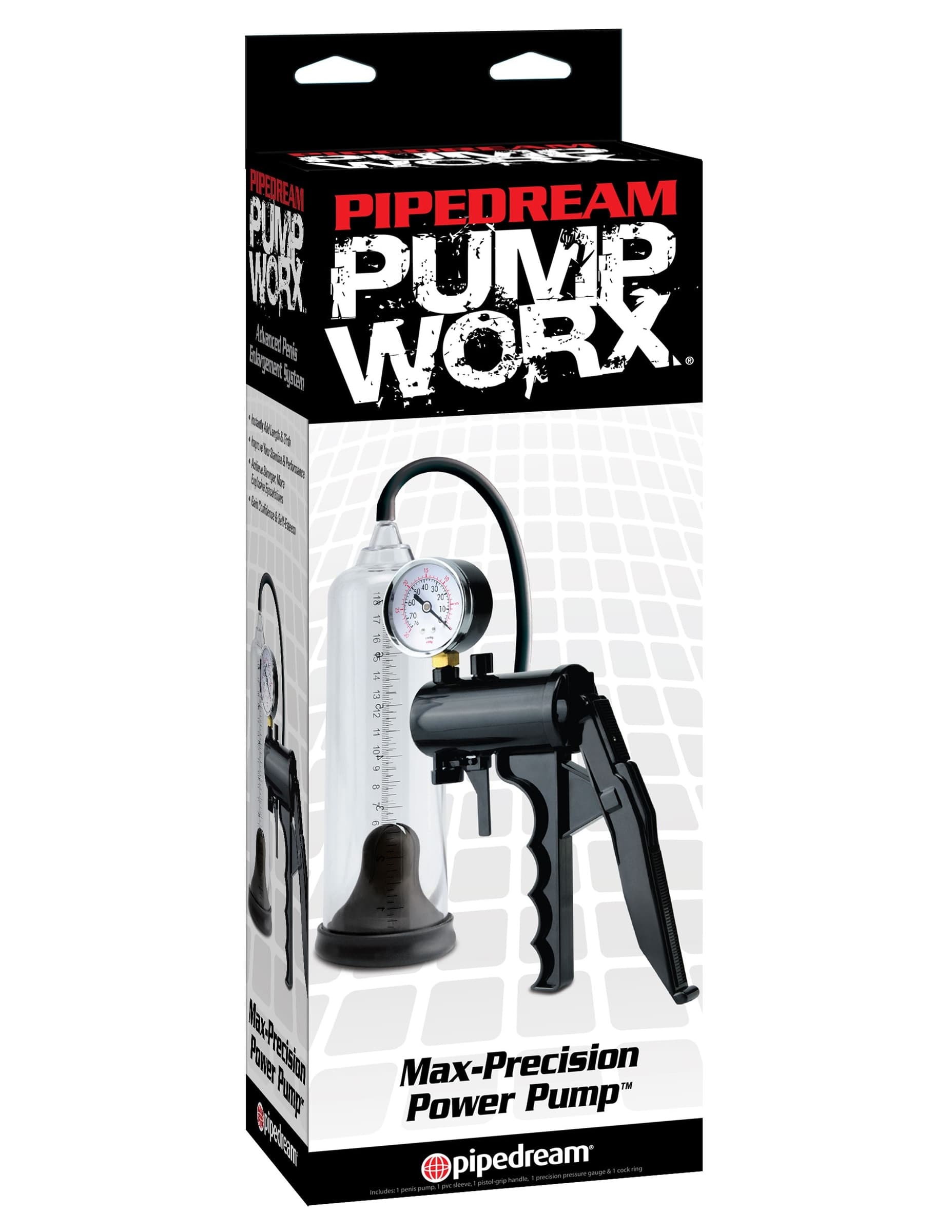 Pompa per pene Max Precision Power Pump Pipedream - 2