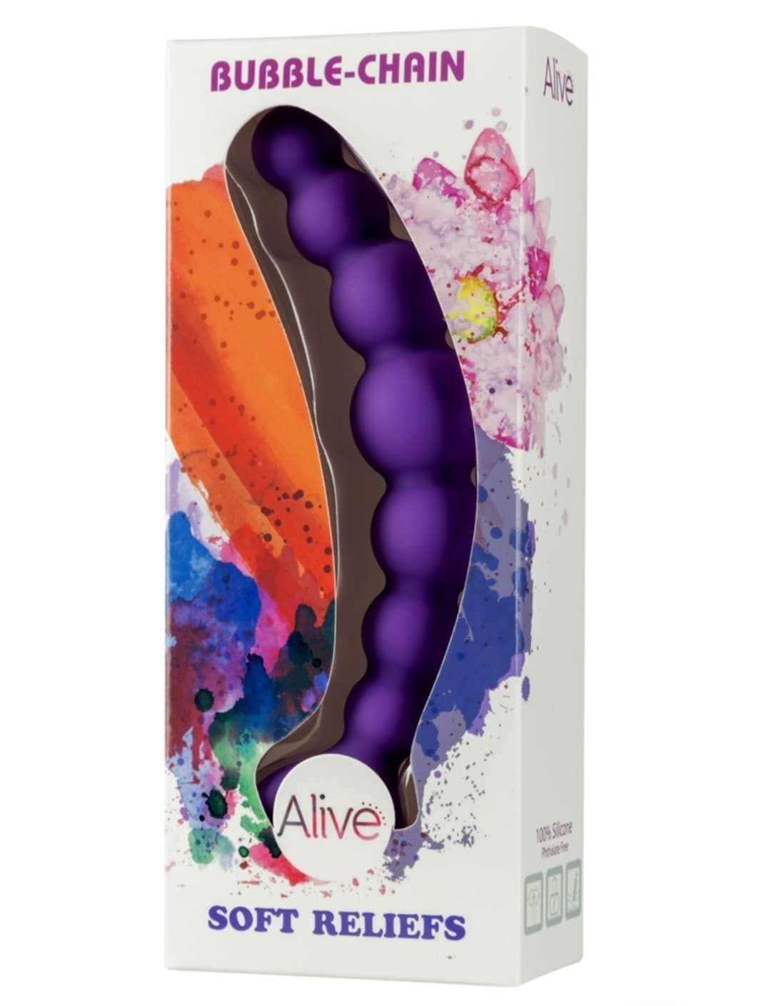 Catena di palline anali anal beats Bubble Chain di Alive - 3